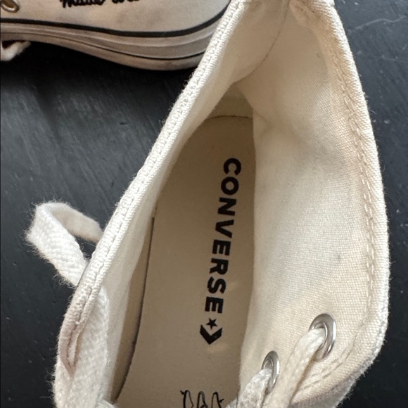 converse made with love high top. size women’s 8. - Picture 8 of 9